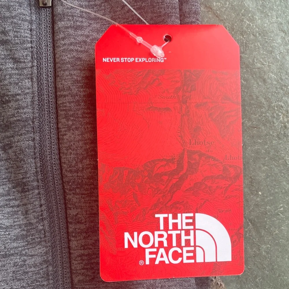 NWT The North Face Charcoal Full-Zip Jacket - Picture 4 of 7
